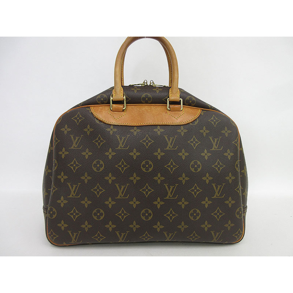 LOUIS VUITTON Monogram Deauville Boston Bag Handbag - Picture 3 of 11